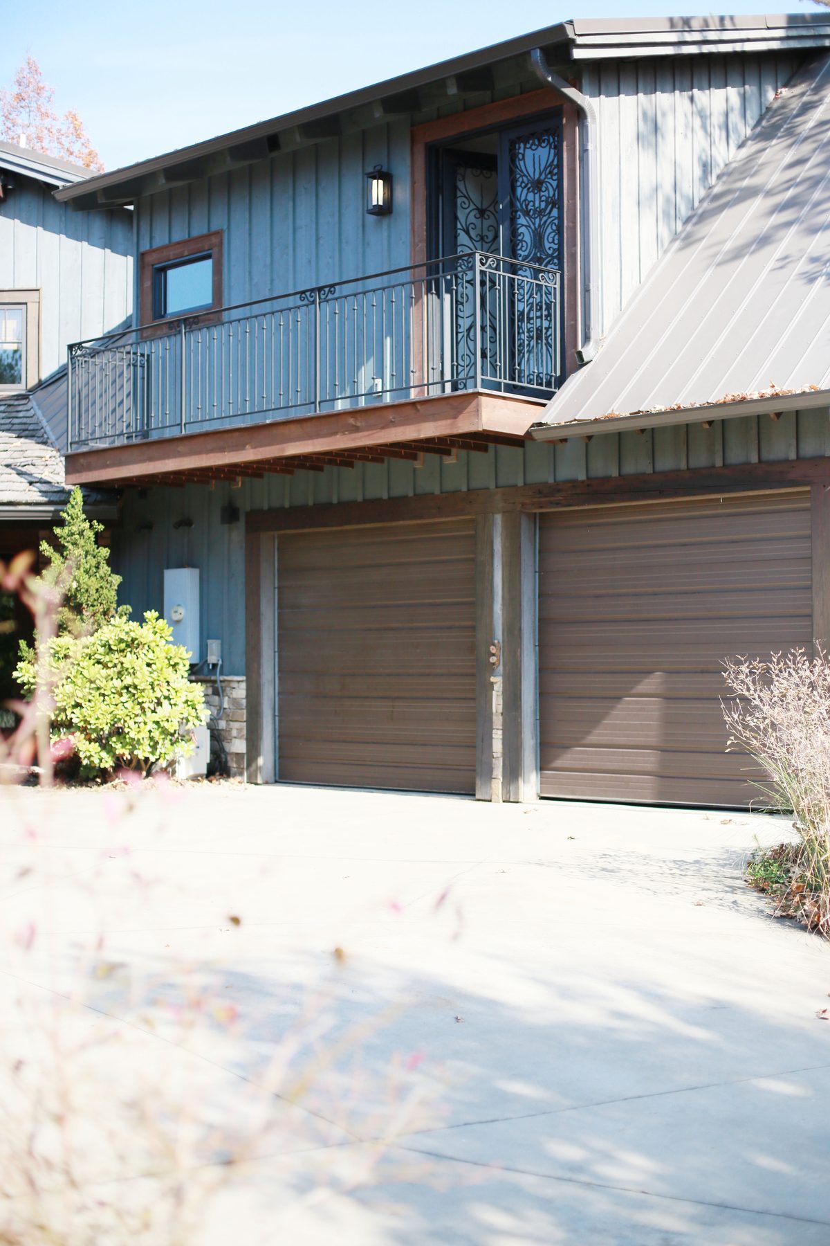 Custom home exterior